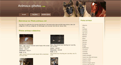 Desktop Screenshot of animaux-photo.com